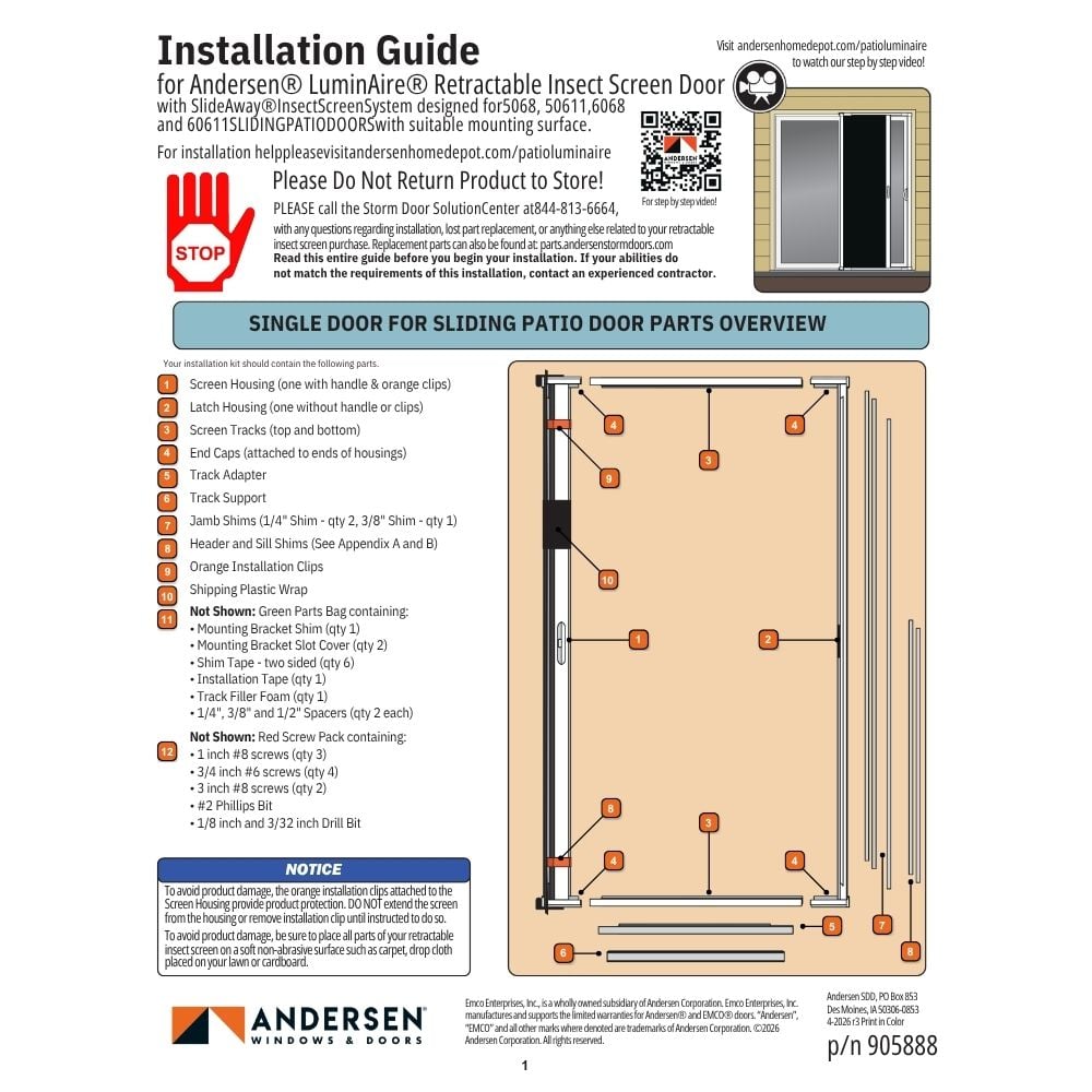 Patio LuminAire Install Guide 